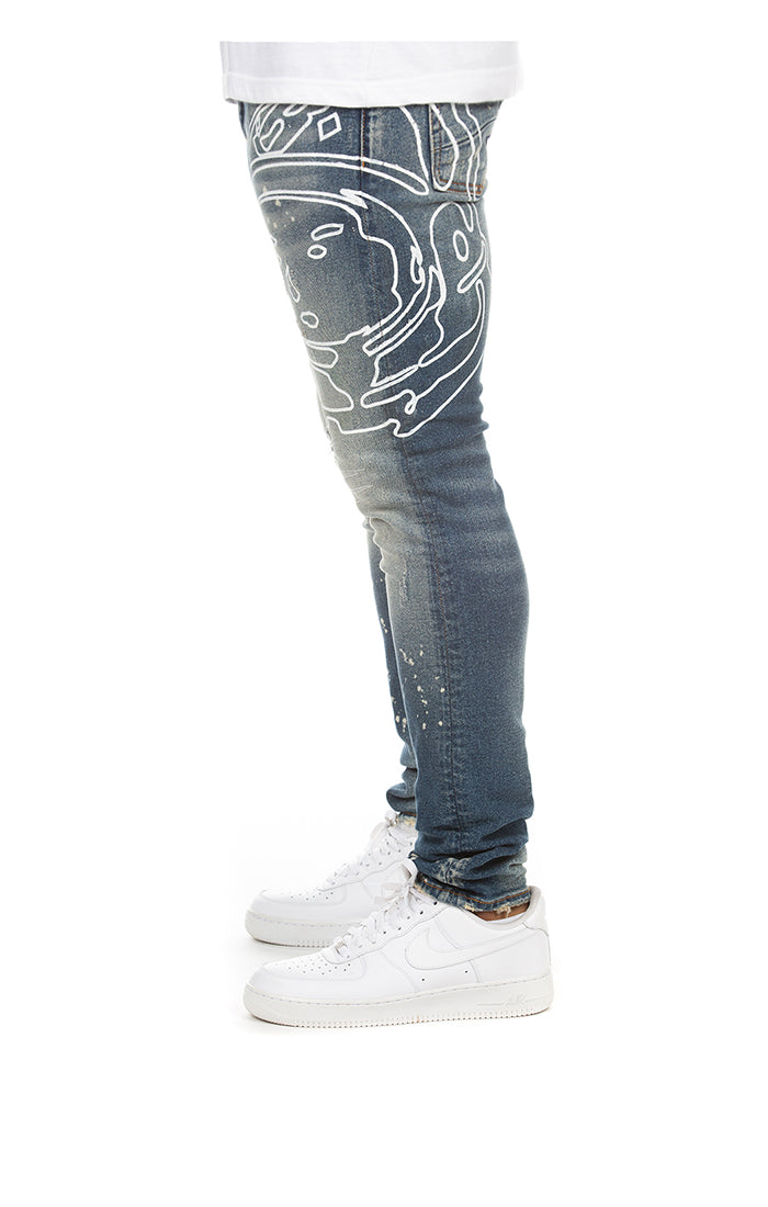 Billionaire Boys Club BB Large Helmet Jeans– Mainland Skate & Surf