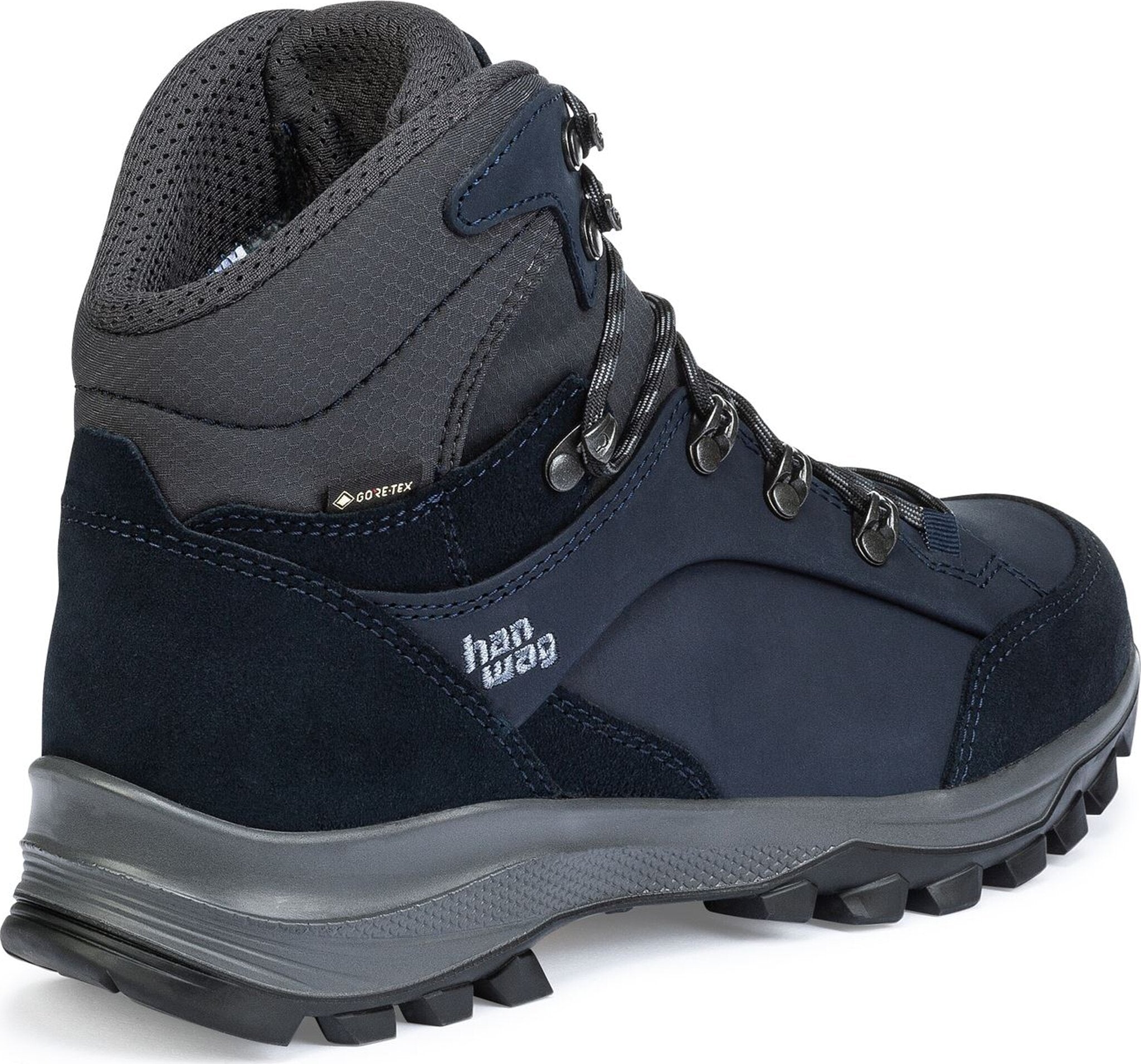 Navy hiking boots hotsell