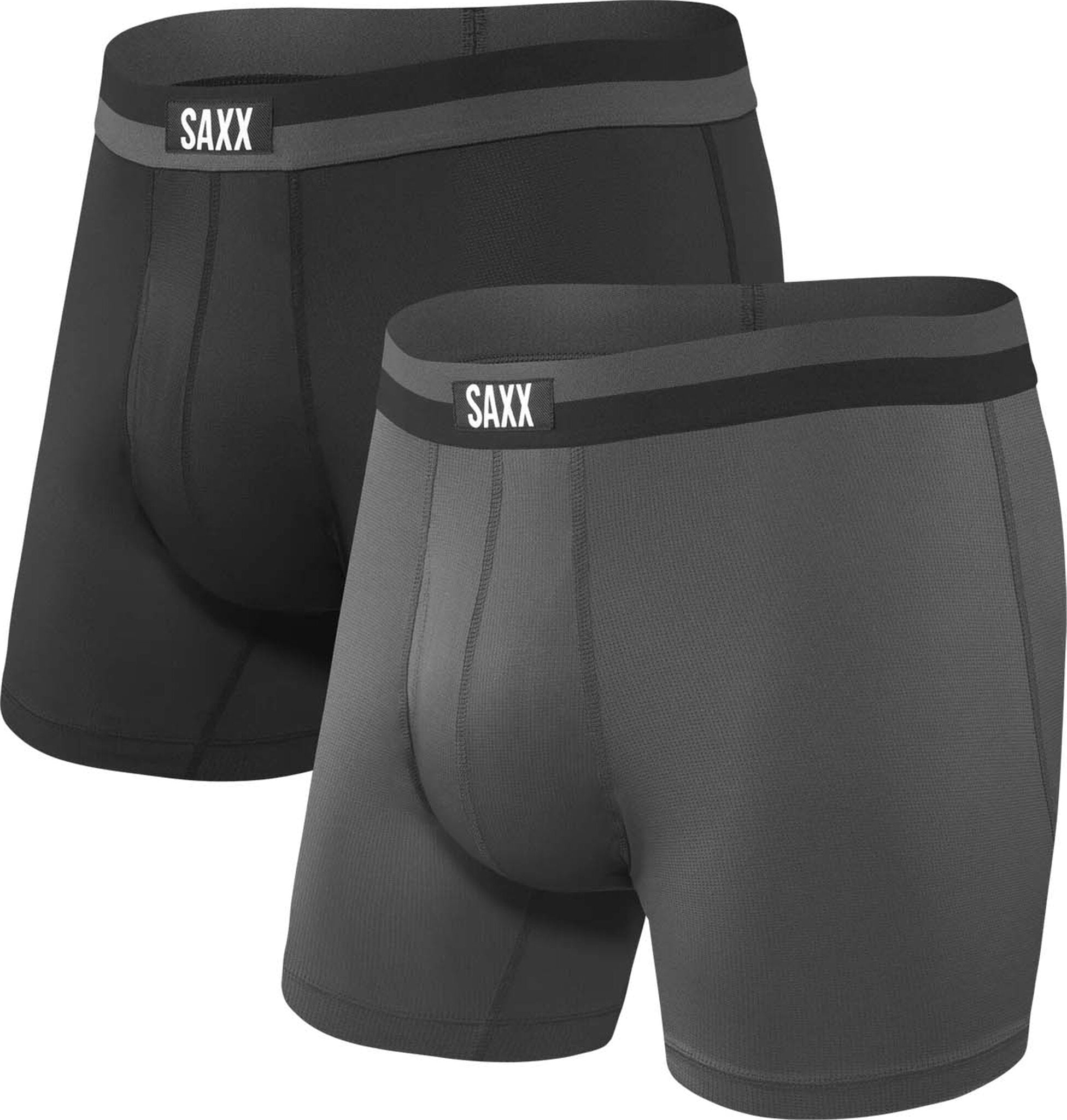 SAXX Sport Mesh Boxer Brief Fly 2 Pack - Men's