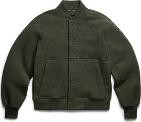 Canada Goose Hudson Fleece Bomber Black Label - Men's Dark Sage