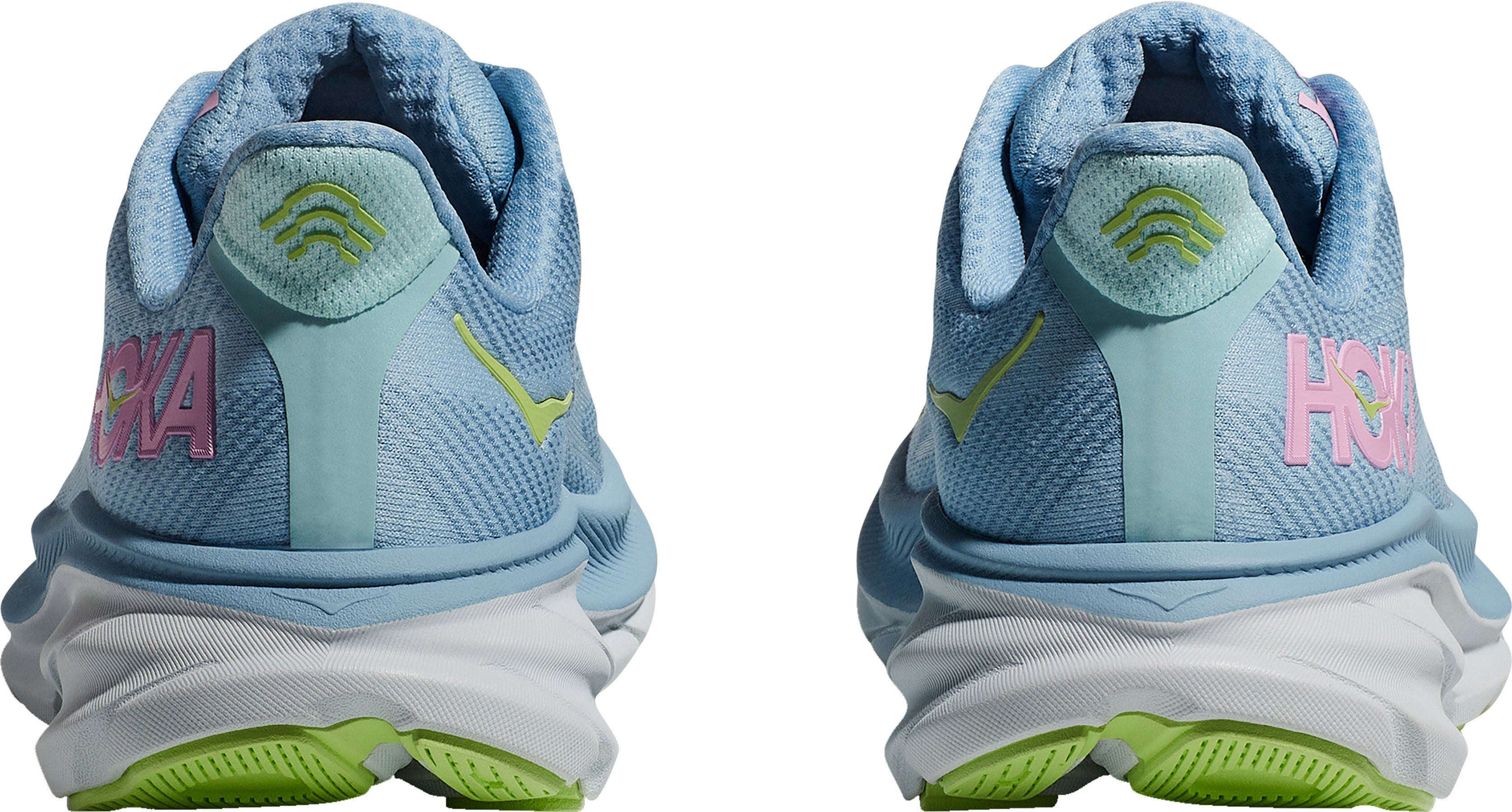 Hoka One One Clifton 8 Running Shoe for Women Size 7b - Blue/White