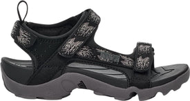 Teva Tanza Sandals - Big Kids Rainfall Black - Grey