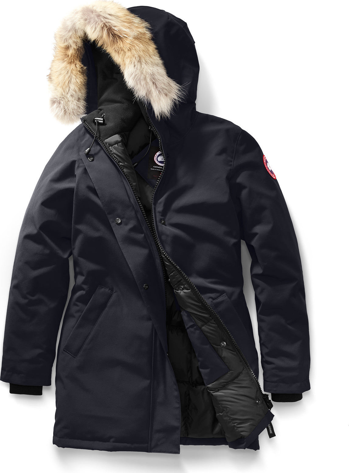 canada goose victoria parka navy women's