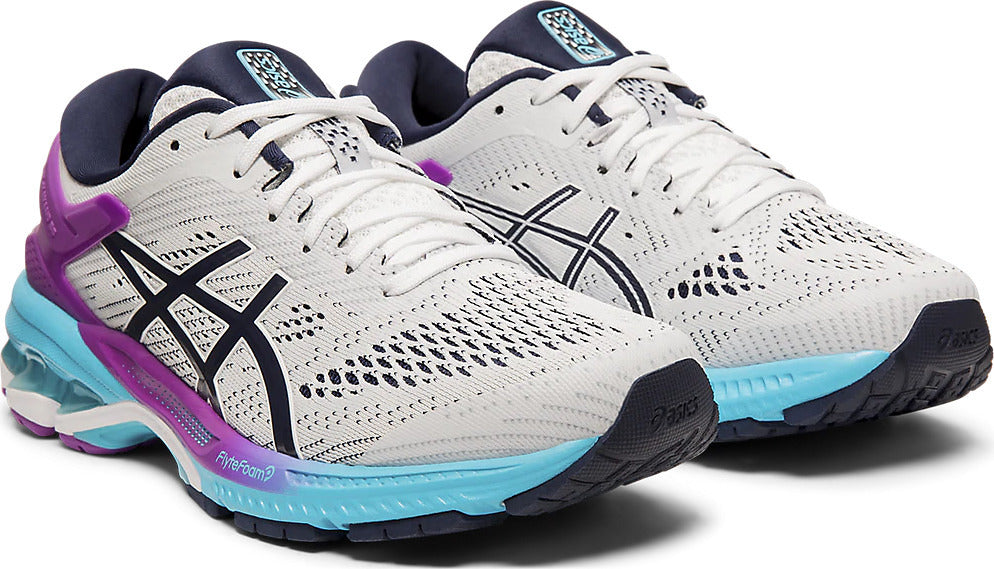 asics kayano womens white