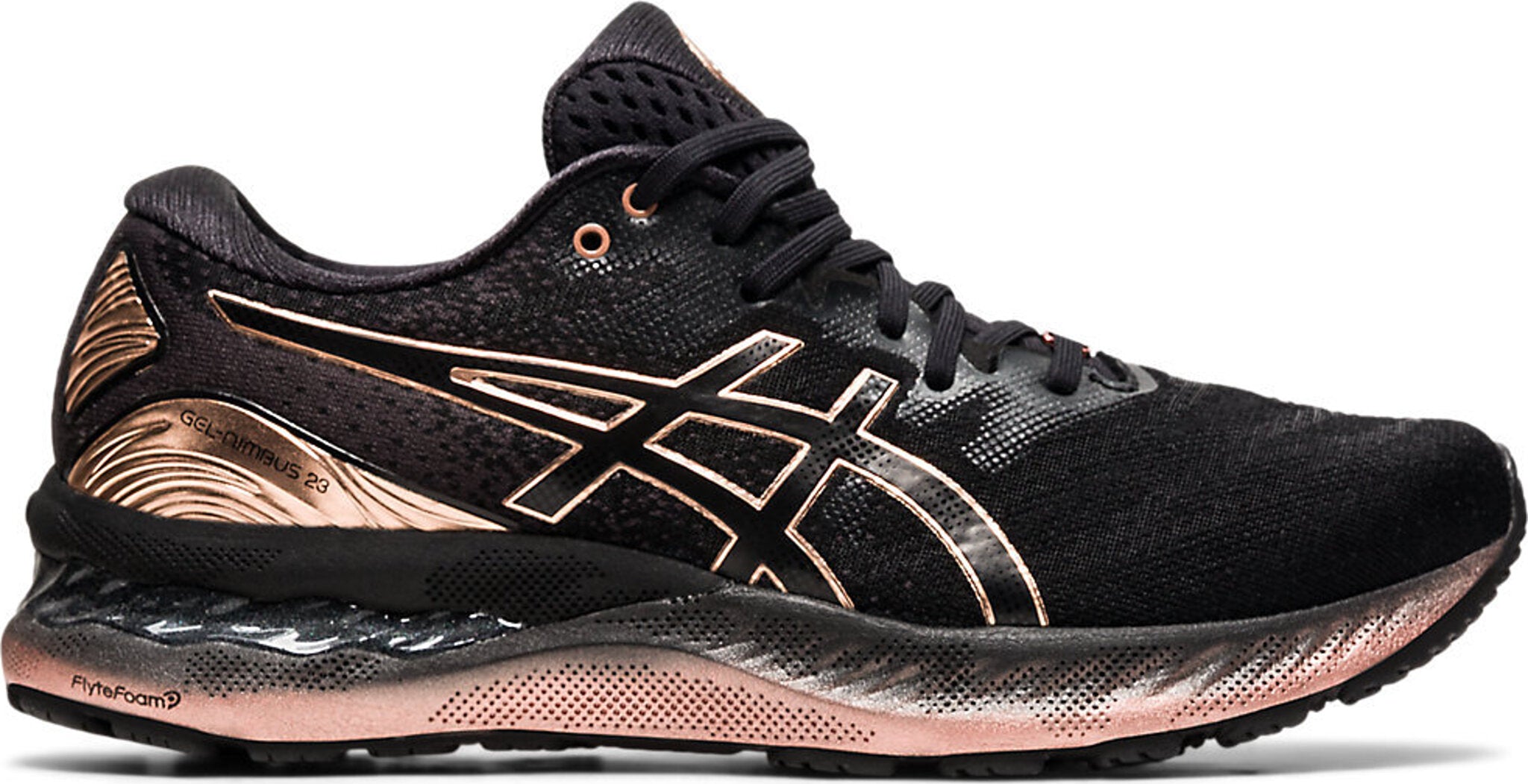 asics gel nimbus all black