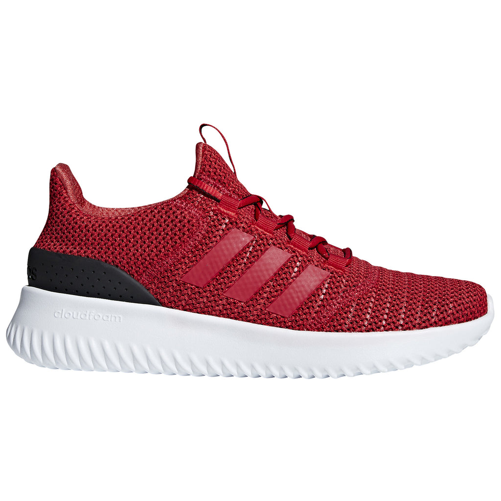 adidas men's cloudfoam red