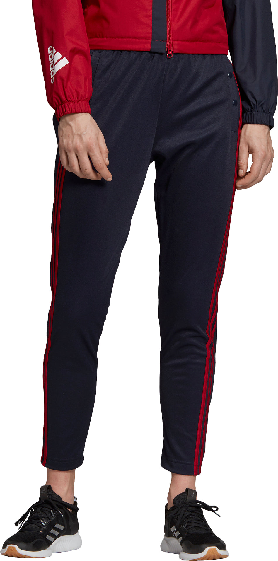 adidas id 3 stripe snap pants