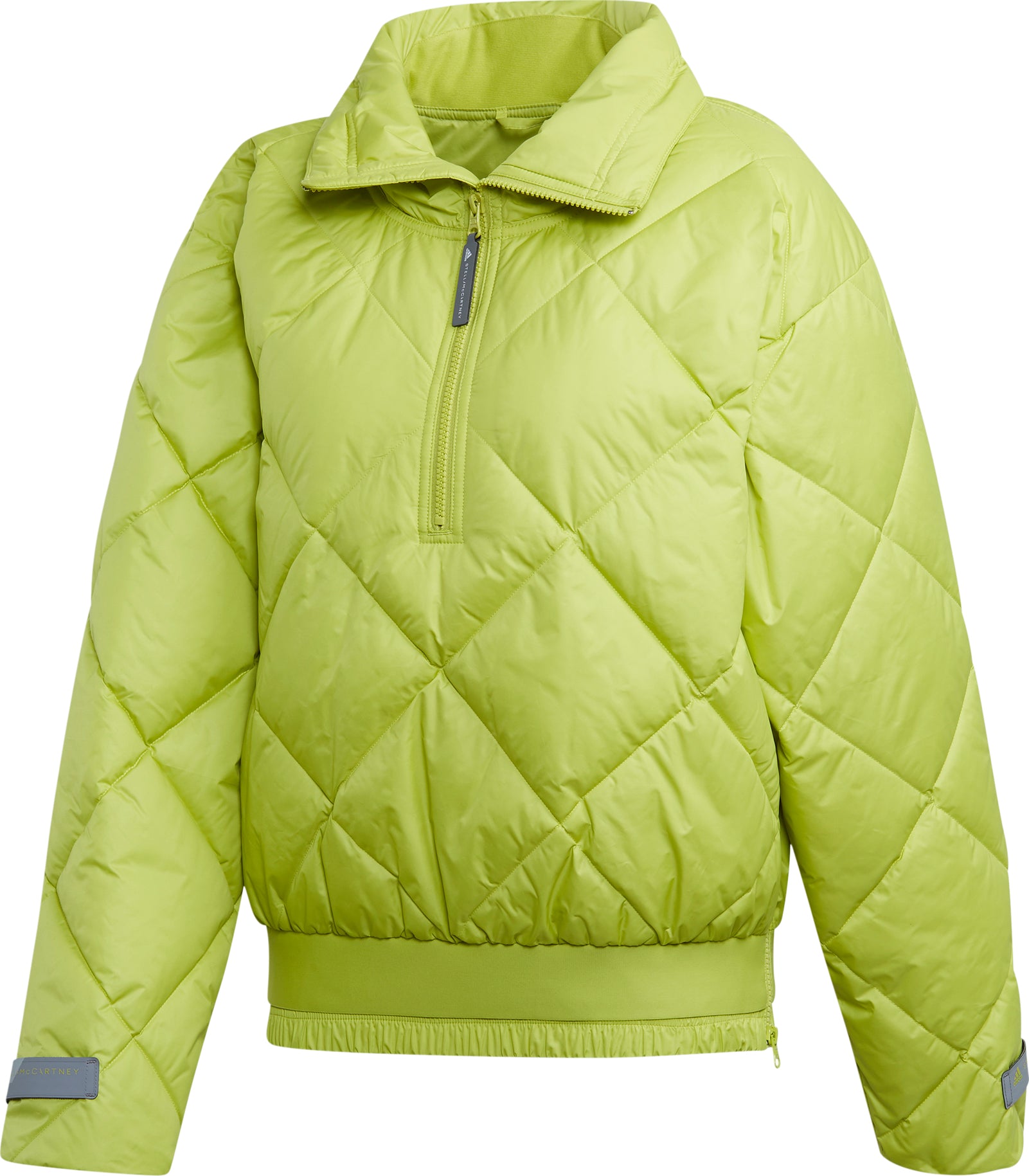 adidas yellow puffer