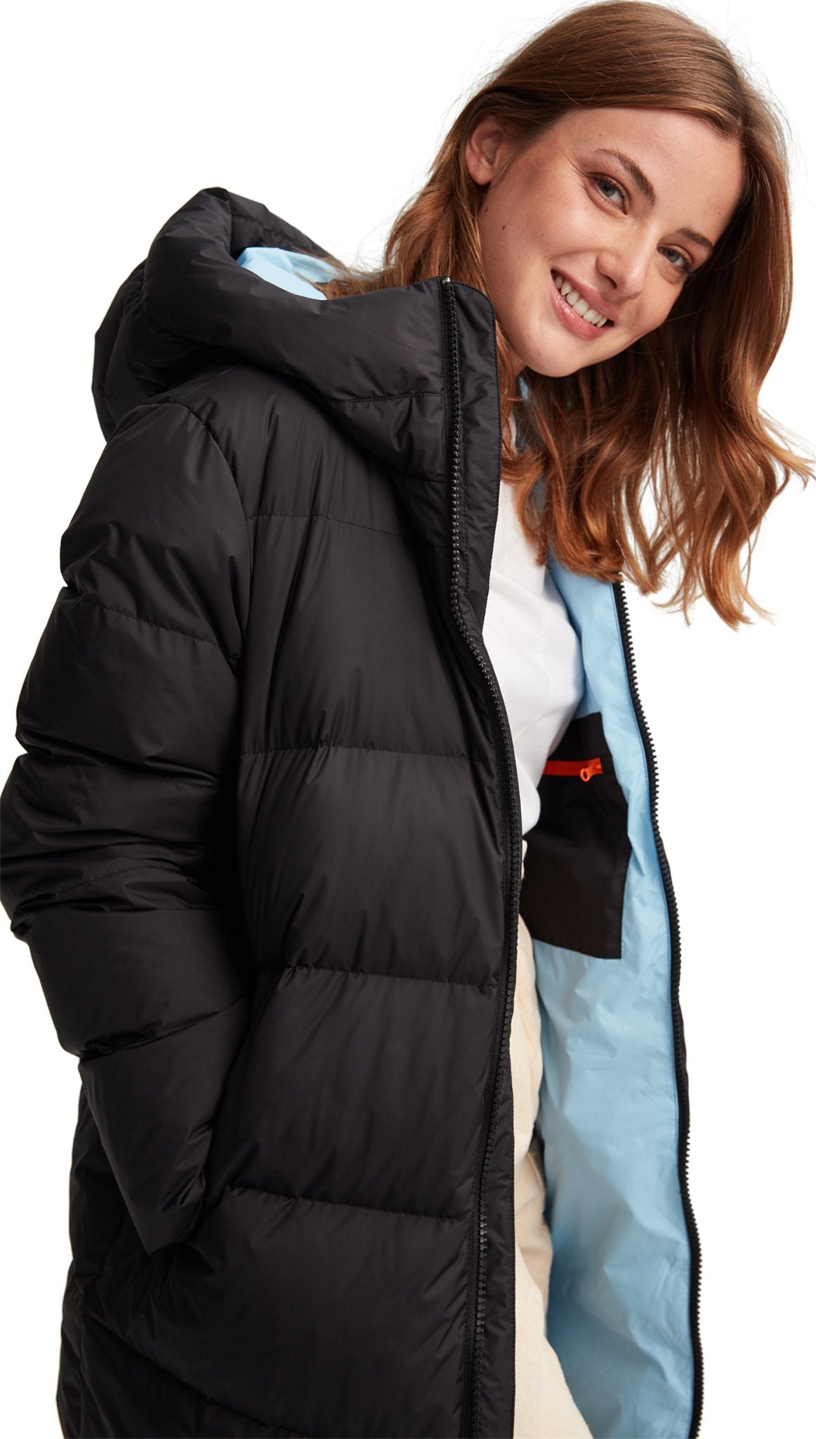 black down puffer jacket women's