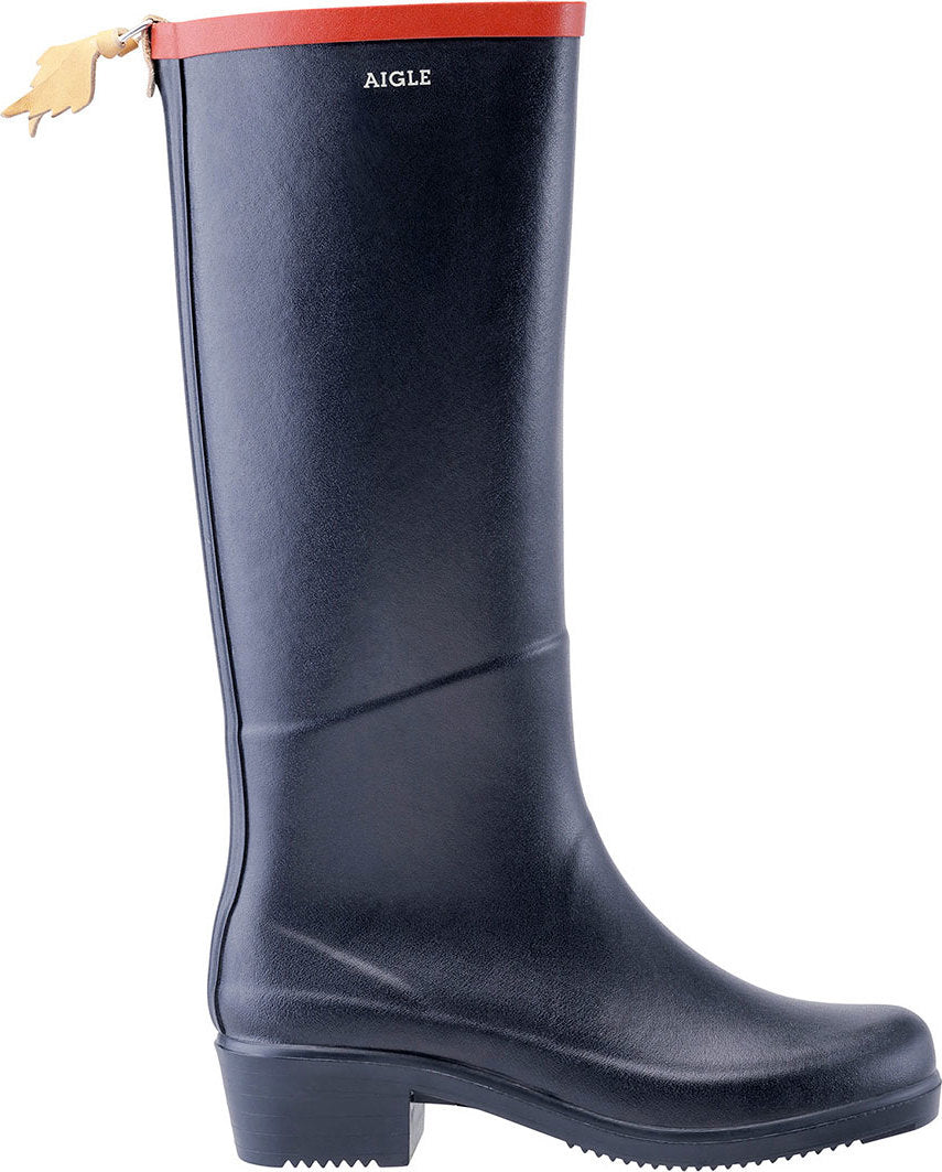 womens navy rain boots