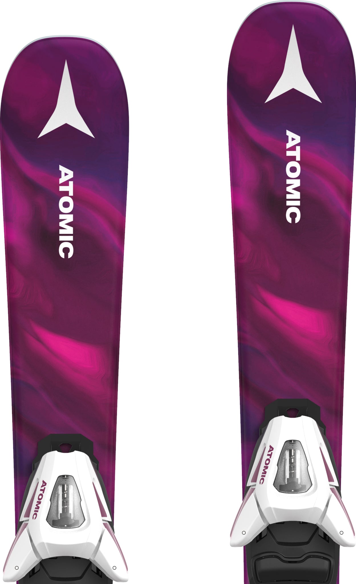 children's/junior skis ATOMIC VANTAGE GIRL II pink + Atomic C5 