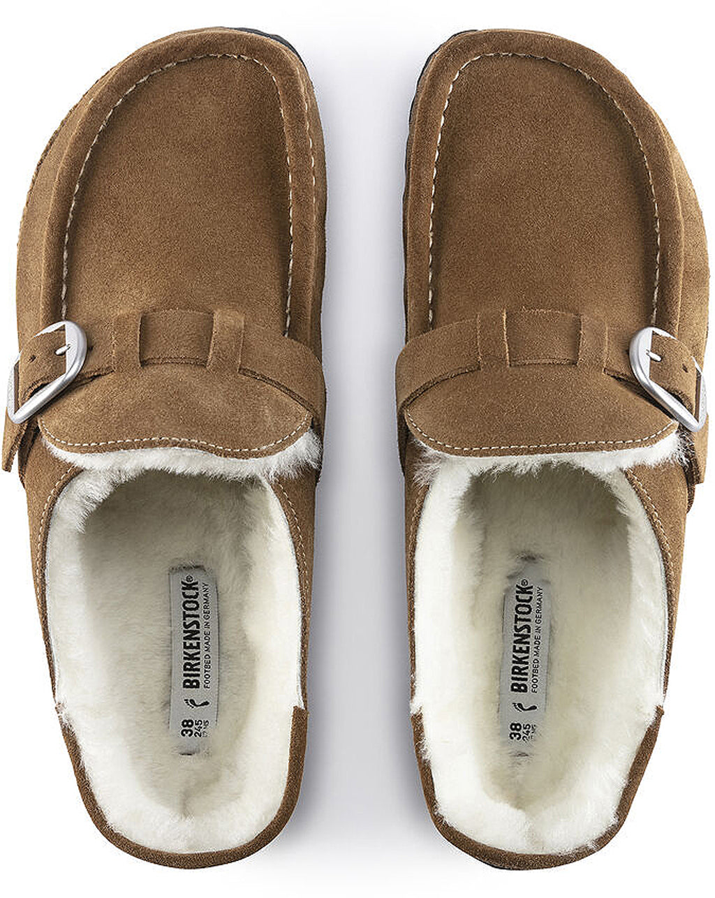 Birkenstock Buckley Shearling Mules [Narrow] - Women's | Altitude