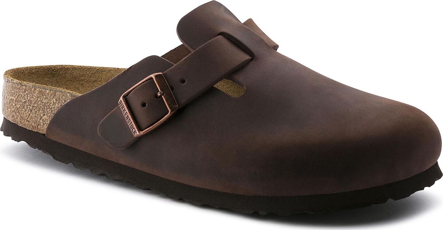 birkenstock boston soft footbed oiled leather