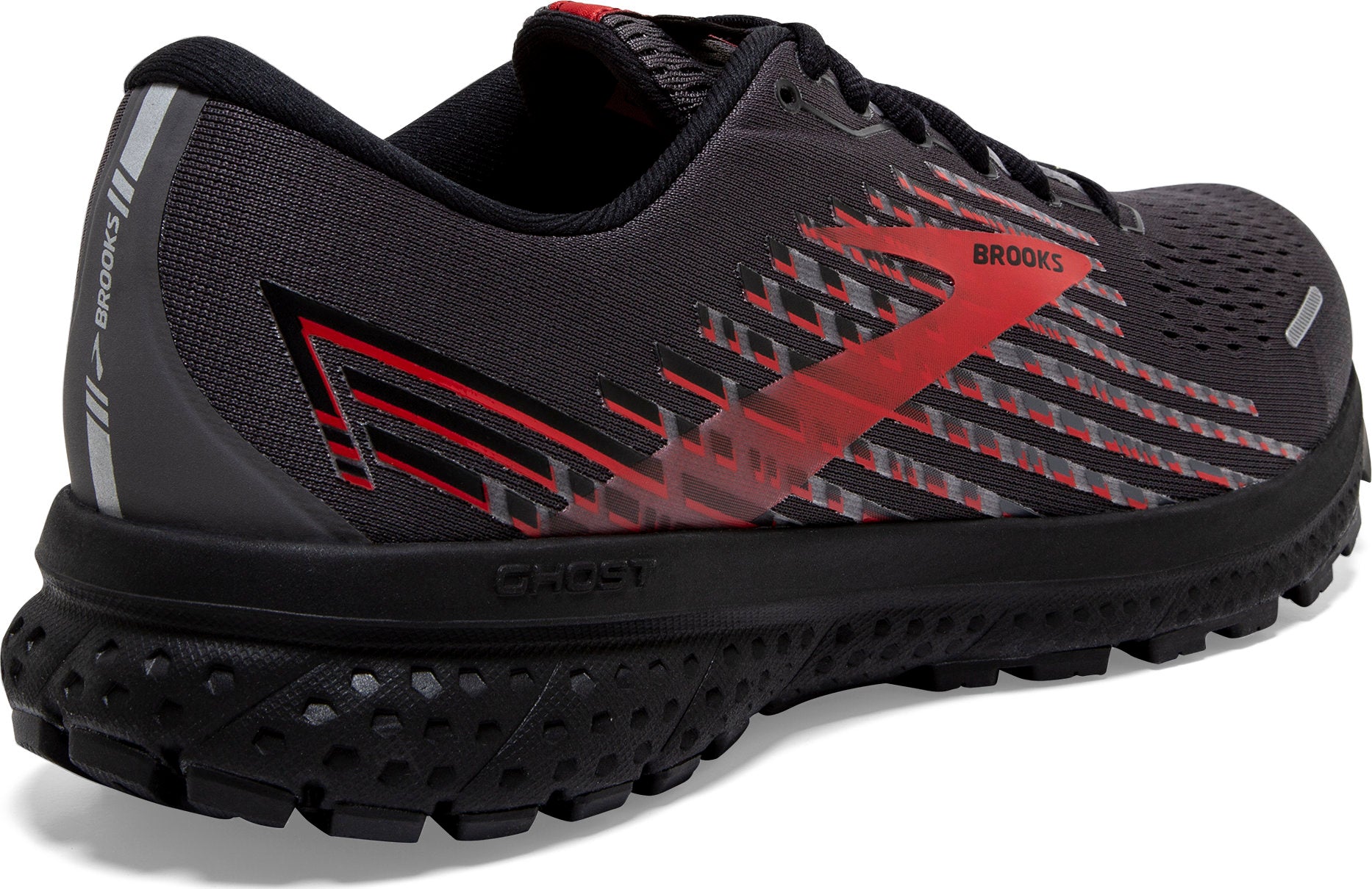 brooks shoes mens red