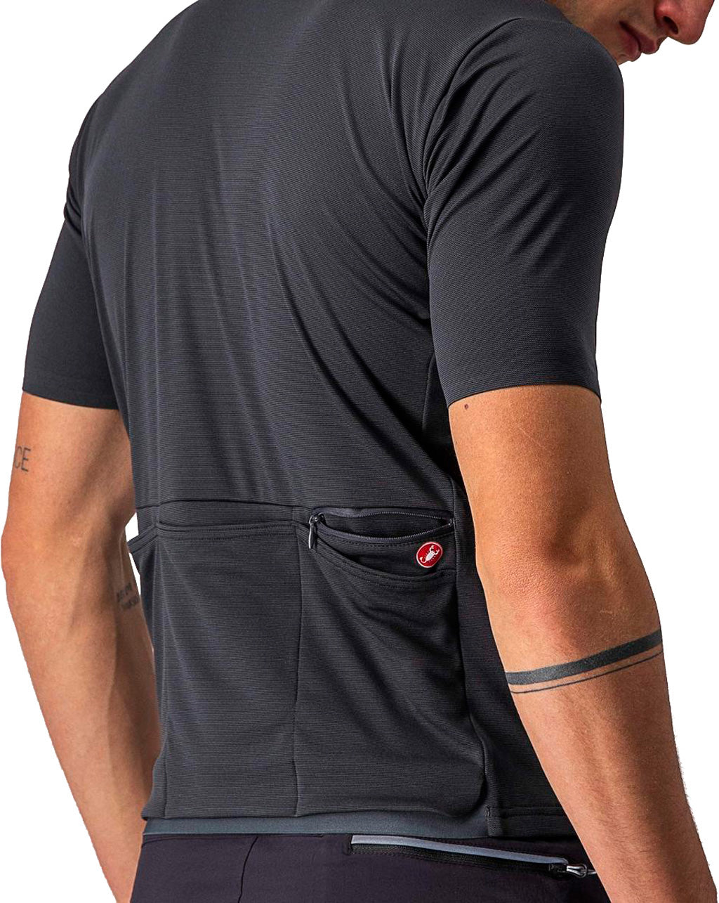 Castelli Unlimited Trail Long Sleeve Jersey Light Grey Dark Grey - XL