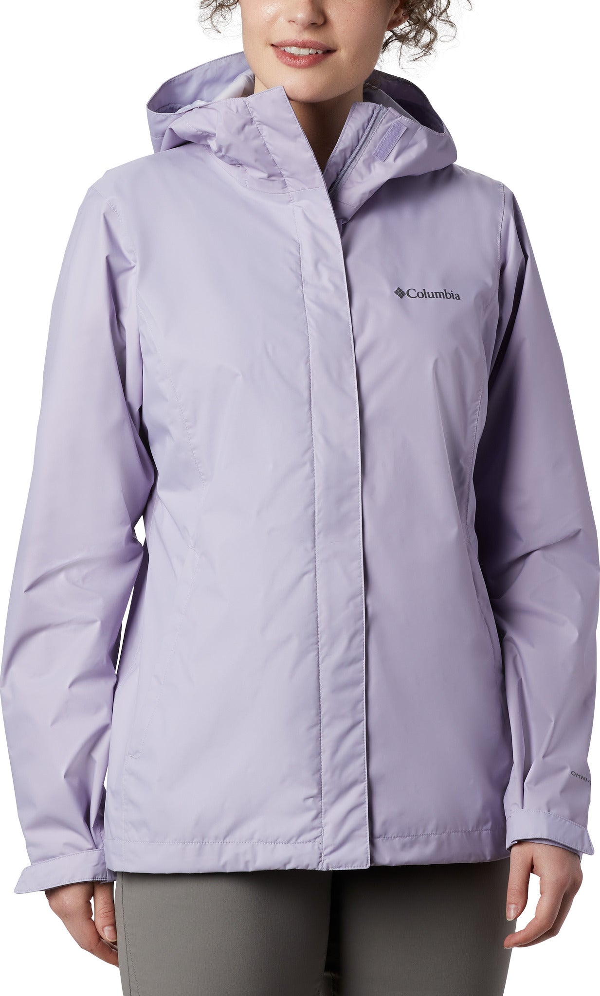 columbia women's arcadia lined long rain jacket