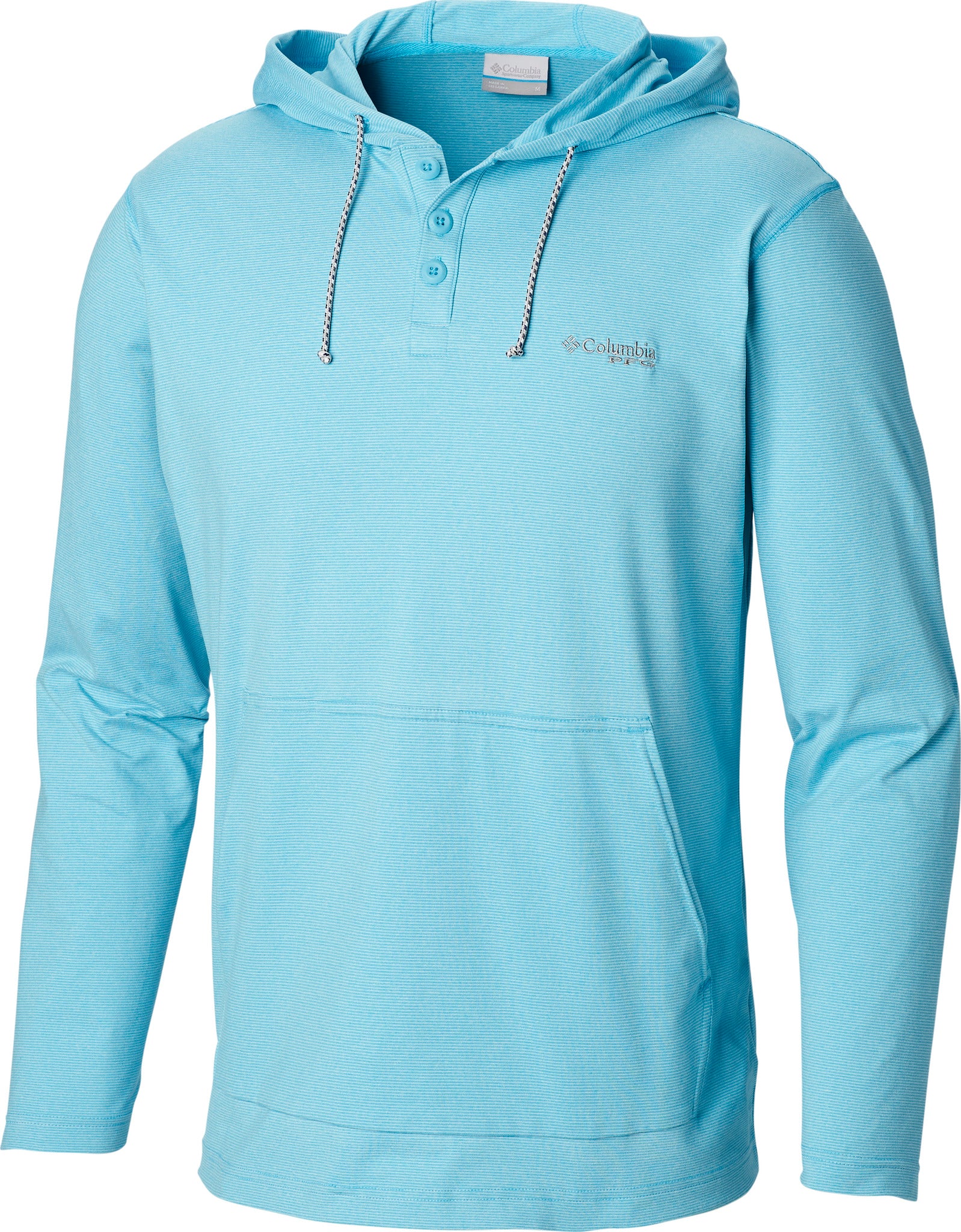 columbia henley hoodie