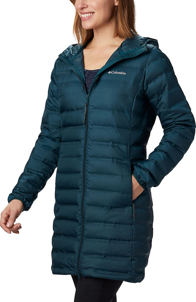 Columbia Lake 22 Down Long Hooded Jacket - Women's | Altitude Sports