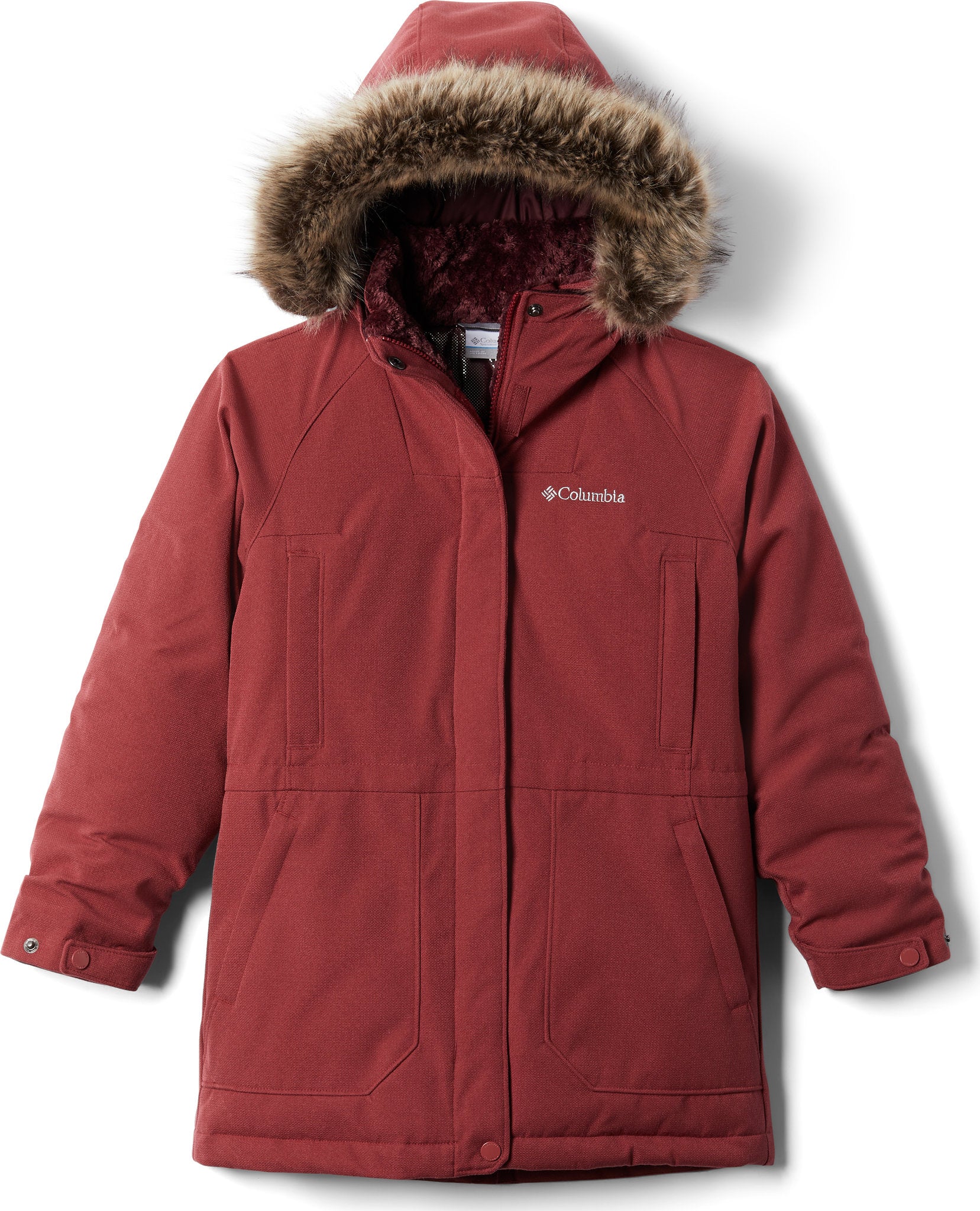 columbia girls down jacket