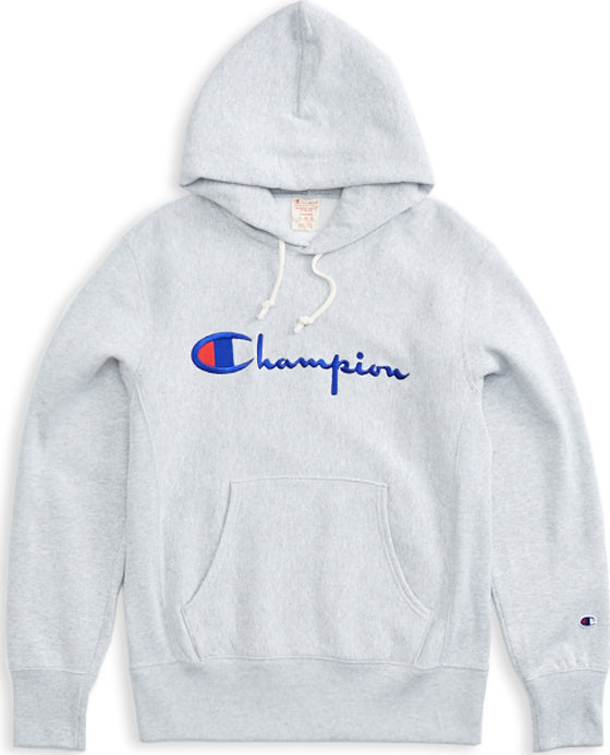 champion hoodie gris