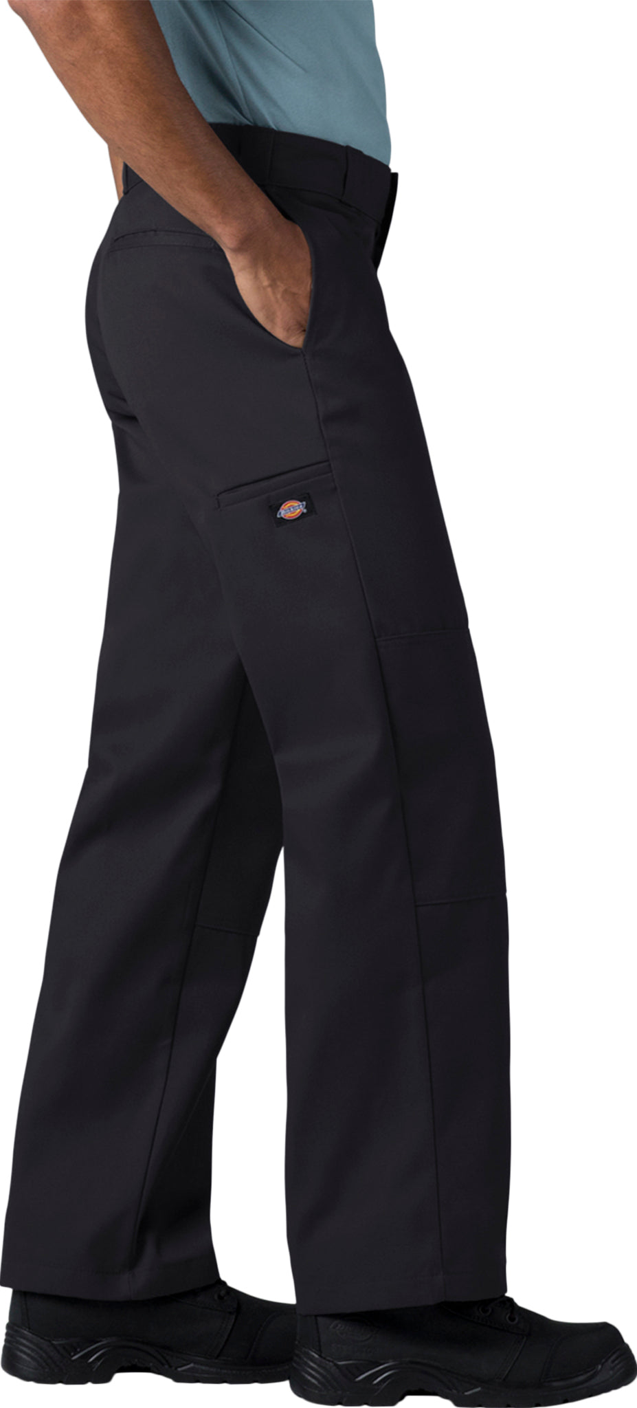 Genuine Dickies Men's Loose Fit Straight Leg Double-Knee Work Pants 