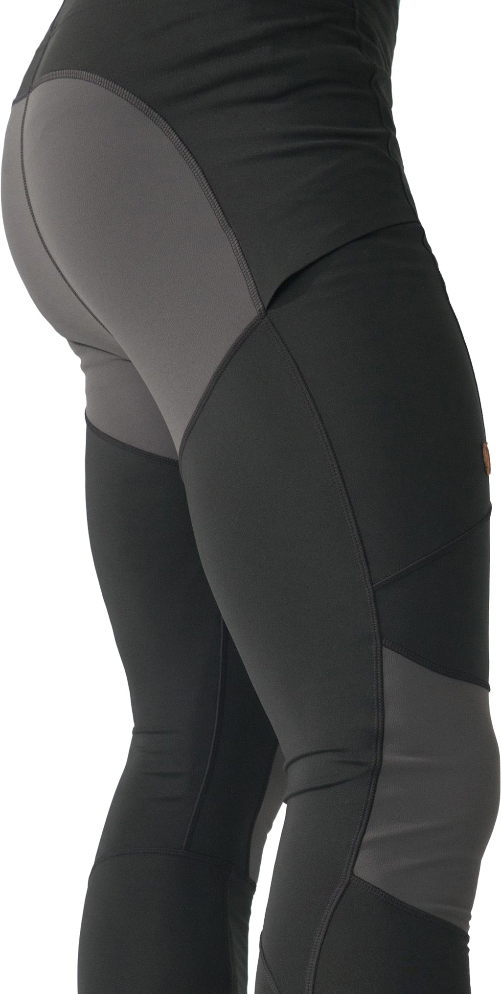 Pants and jeans Fjällräven Abisko Trekking Tights Pro Black/ Iron Grey