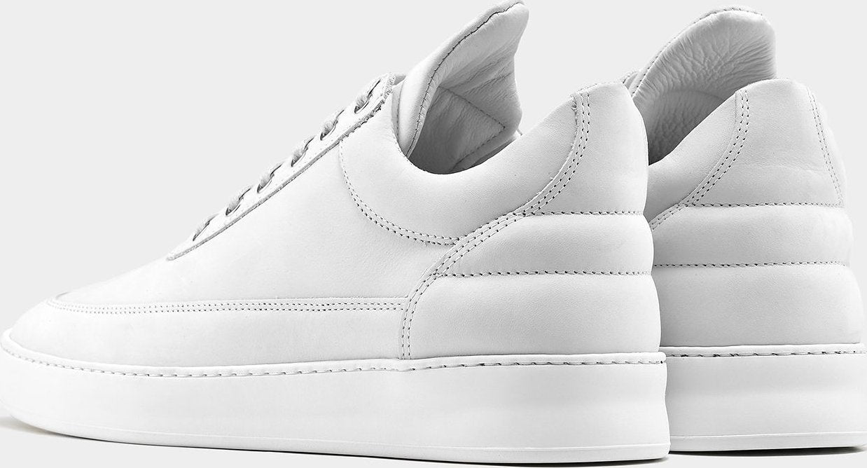 filling pieces low top plain lane nubuck white