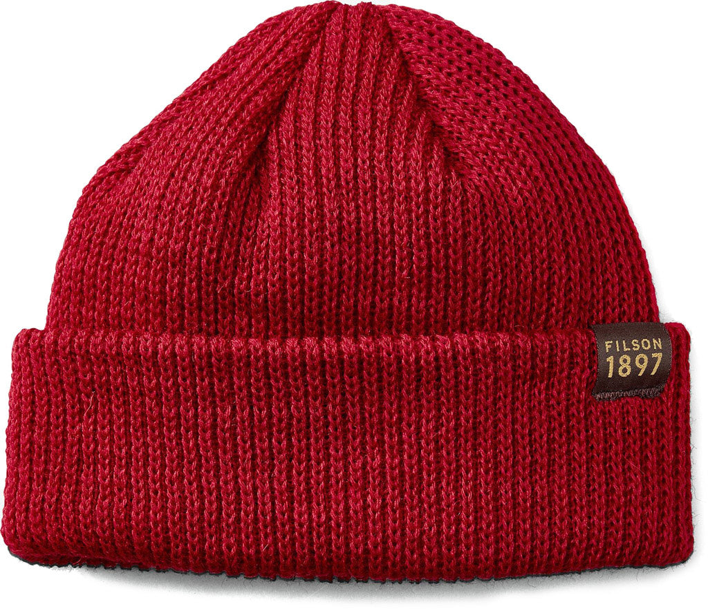 filson watch cap red