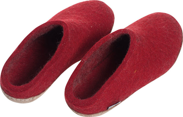 frugthave sfære rive ned Glerups Leather Sole Slippers - Unisex | Altitude Sports