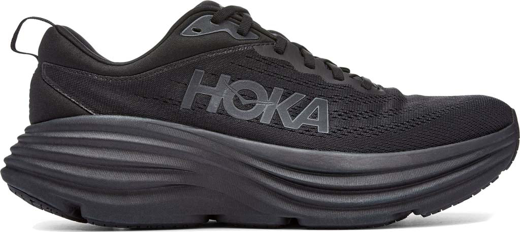 Hoka Bondi 8 Wide - Women's Black / Black / D / 9.5