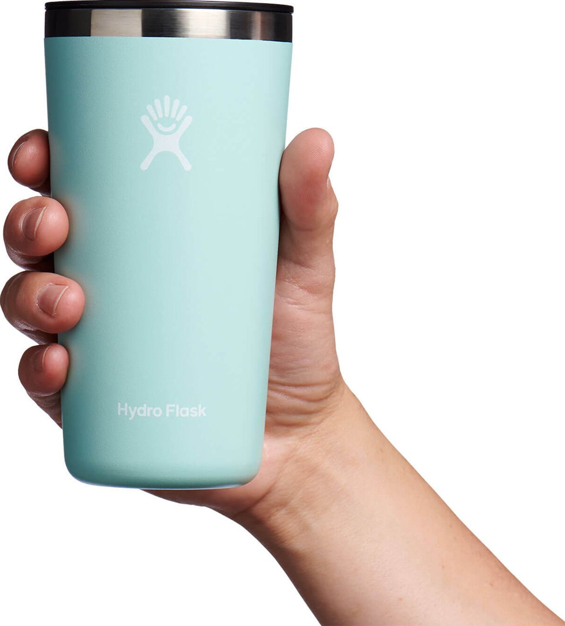 AllTrails × Hydro Flask 20 oz. Tumbler - White