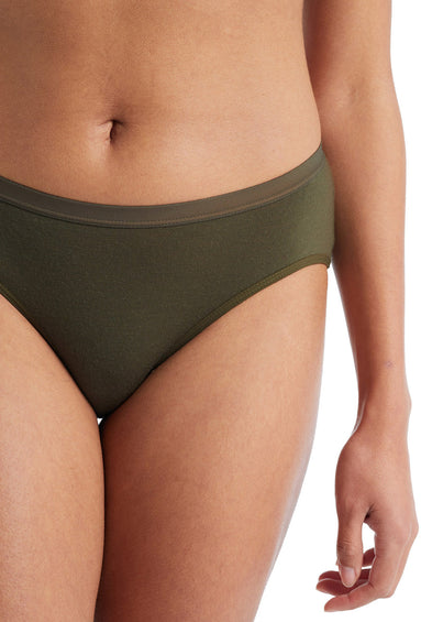 Icebreaker Merino Siren Hipkini Womens Briefs - Loden - L