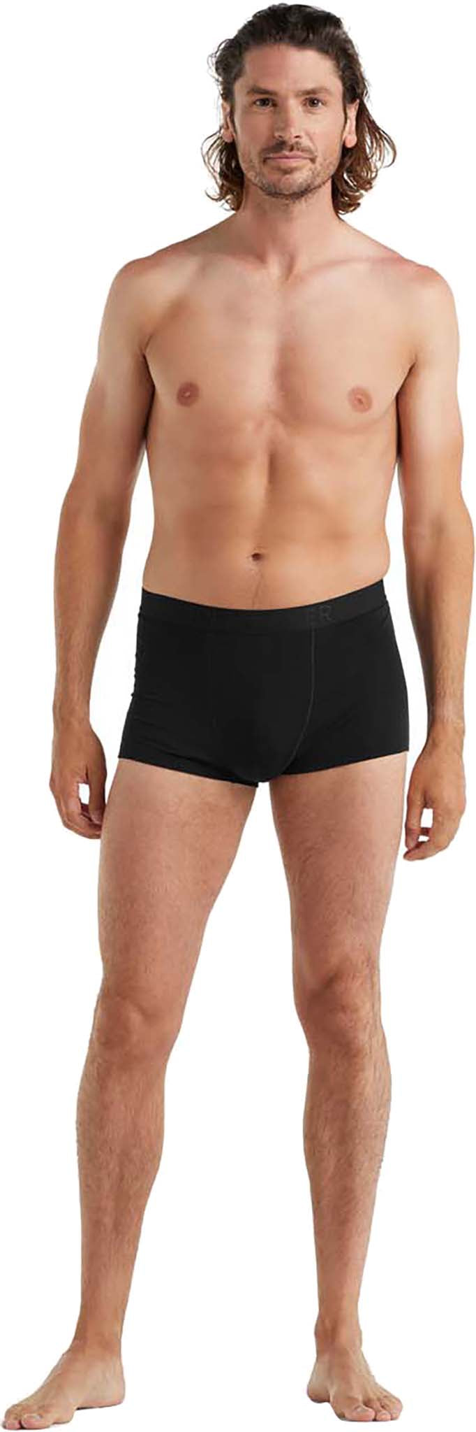 Icebreaker Merino Men's Anatomica Cool-Lite™ Underwear - Trunks, Monsoon  Heather, Medium