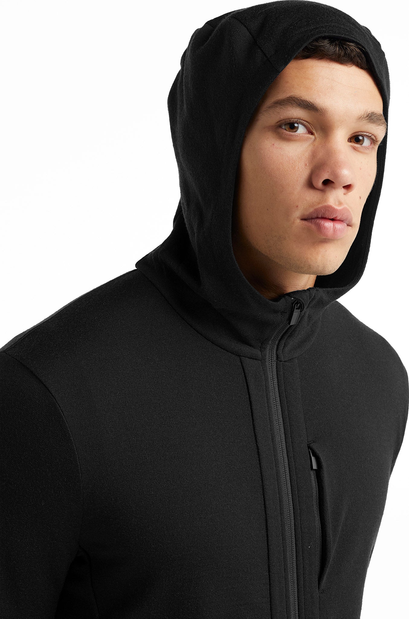 Merino Quantum III Long Sleeve Zip Hoodie - Icebreaker (CA)