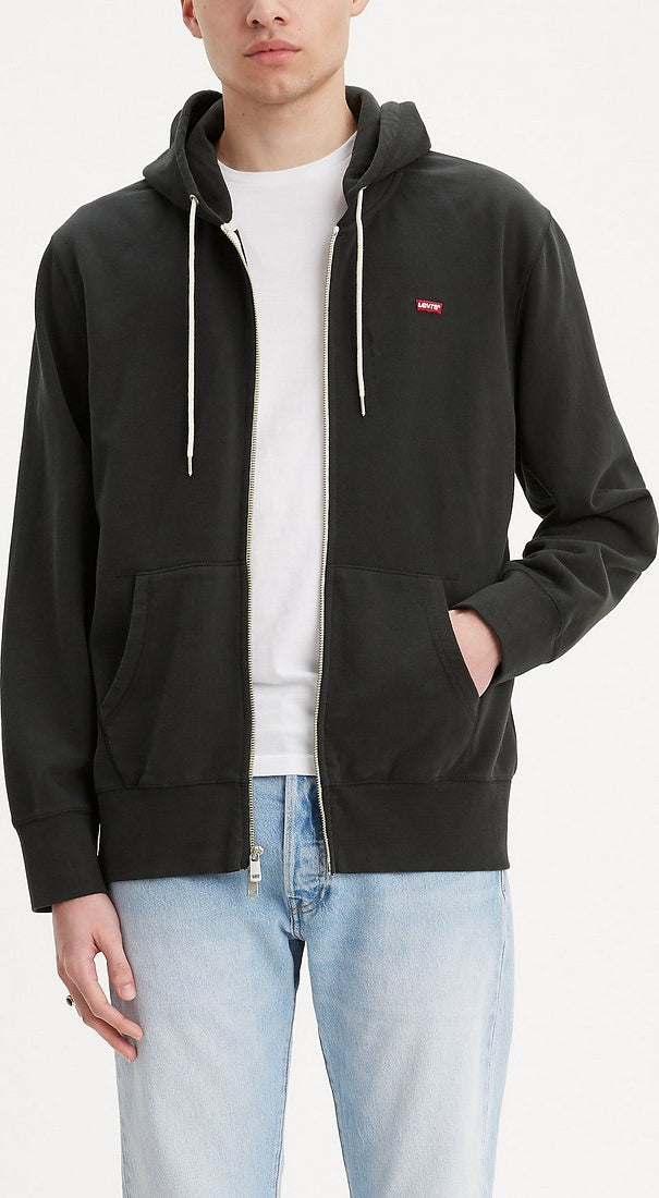 levis black hoodie mens