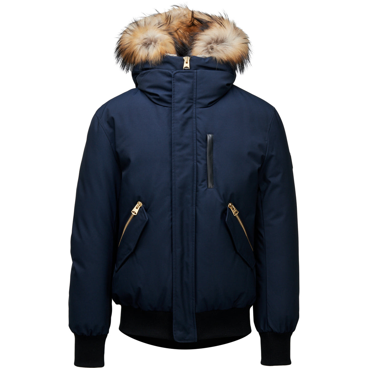 Mackage Dixon 2-in-1 Down Bomber with Hooded Bib and Natural Fur - Men ...