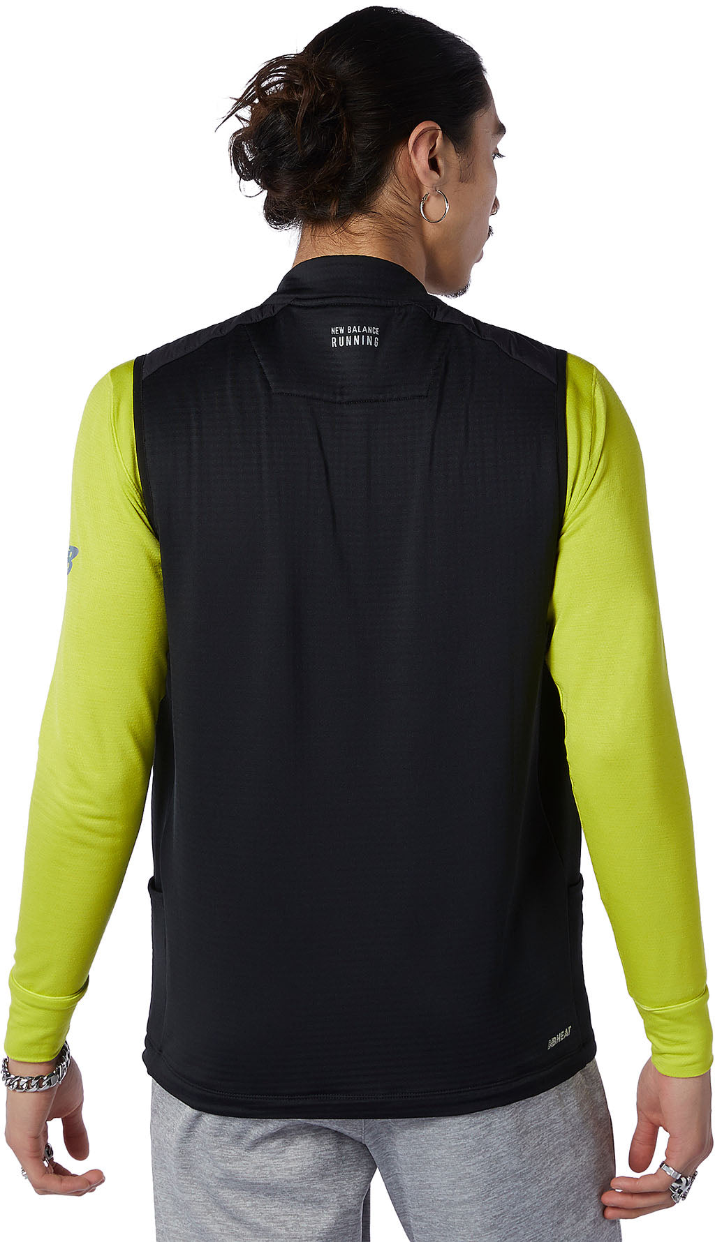 new balance running gilet