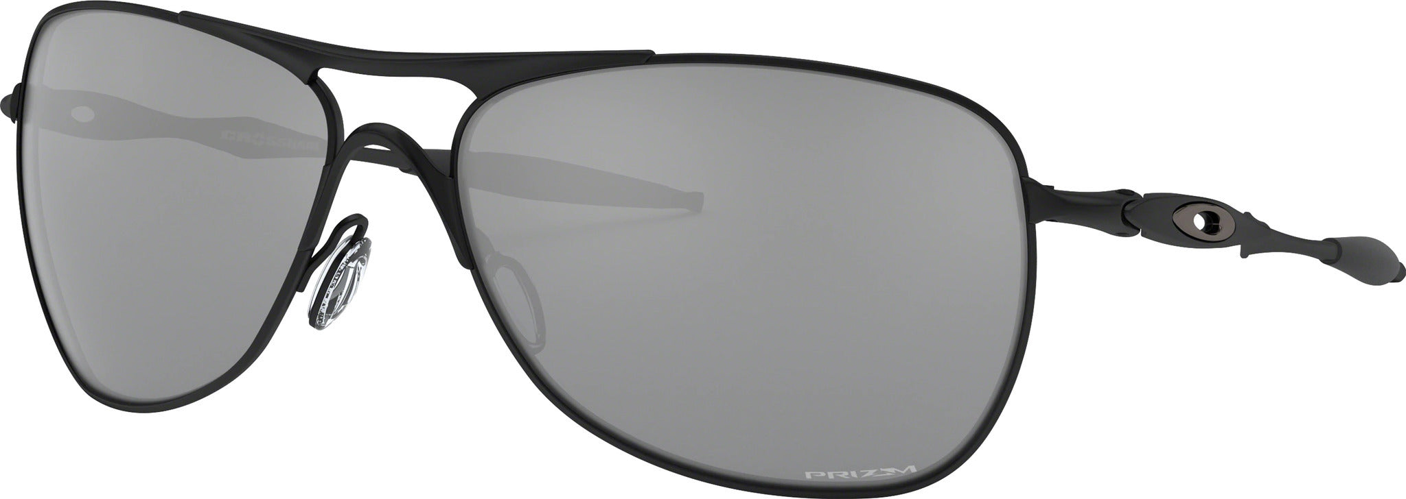 Oakley Crosshair Sunglasses - Matte Black Frame - Prizm Black Iridium Lens  - Men's | Altitude Sports