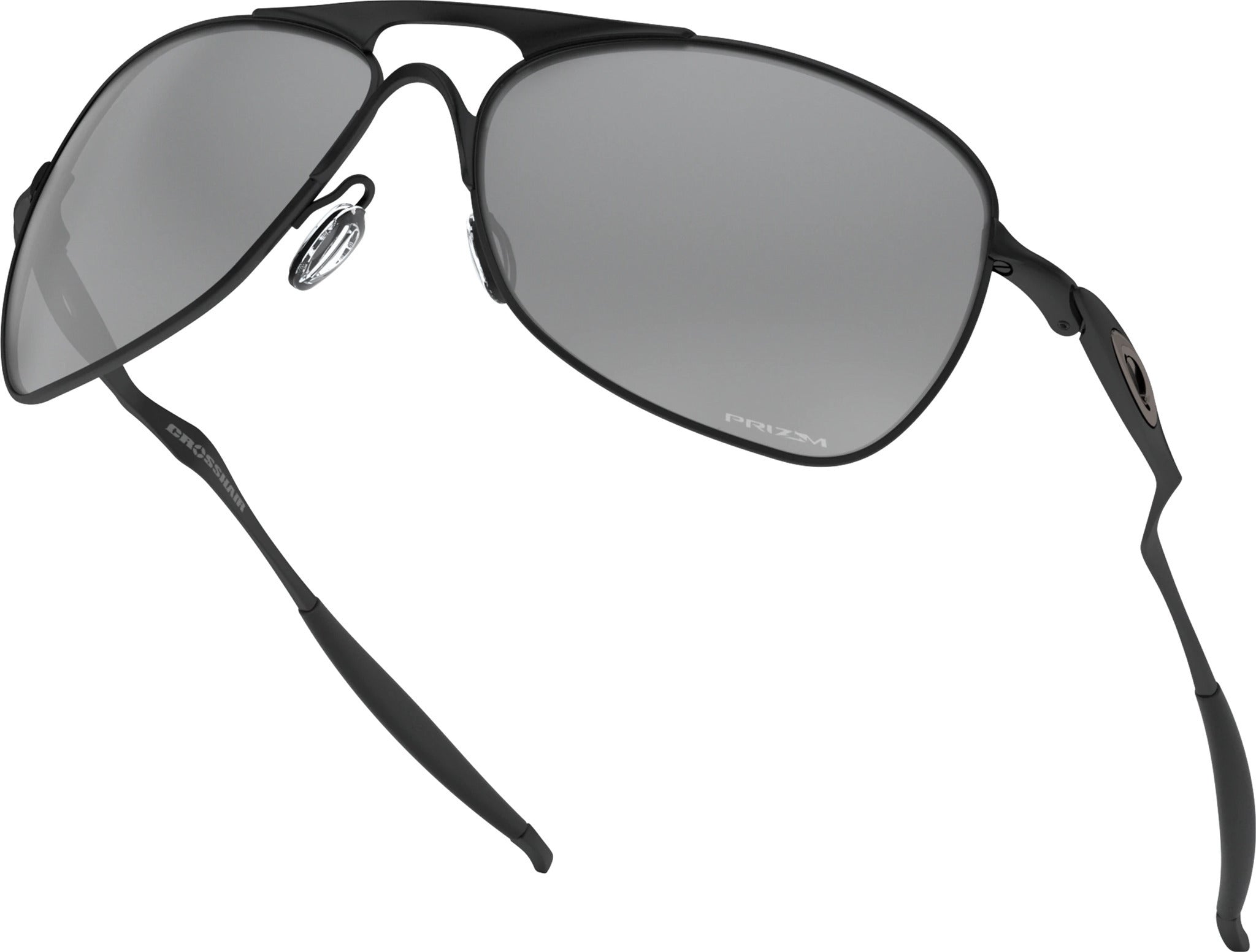 Oakley Crosshair Sunglasses - Matte Black Frame - Prizm Black Iridium Lens  - Men's
