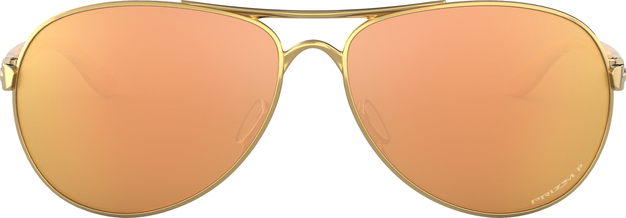 Oakley Lunettes de soleil Feedback - Rose Gold - Lentilles VR50 Brown  Gradient - Femme