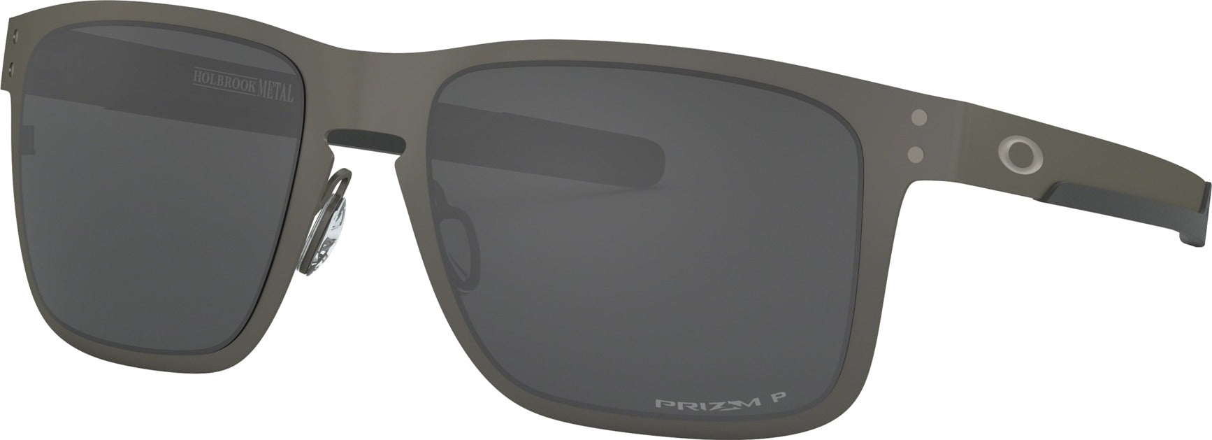 Oakley Holbrook Metal Sunglasses - Matte Gunmetal - Prizm Black Polarized  Lens | Altitude Sports