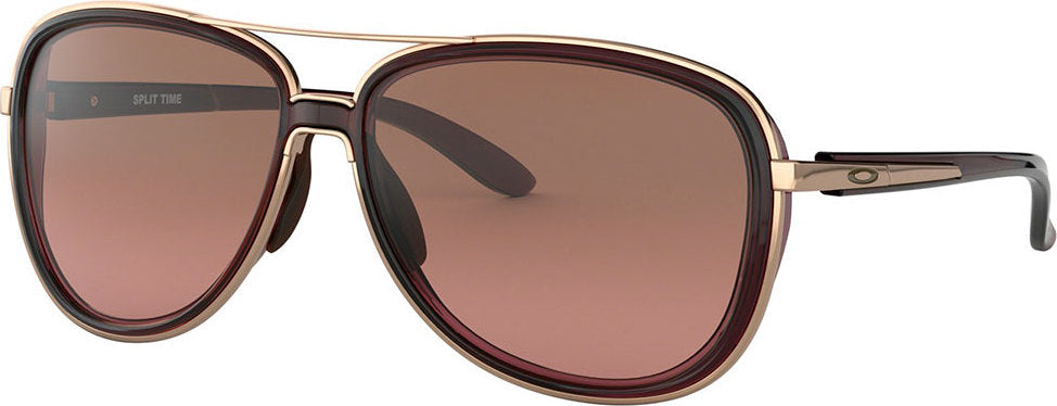 Oakley Split Time Sunglasses - Crystal Raspberry and Rose Gold - G40 Black  Gradient Lens - Women's | Altitude Sports