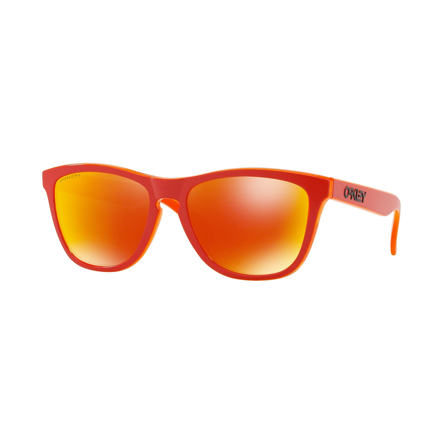 oakley red and white sunglasses