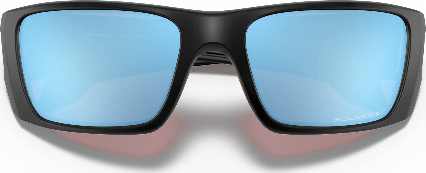 Oakley Fuel Cell Sunglasses - Matte Black - Prizm Deep Water Polarized Lens  - Men's | Altitude Sports