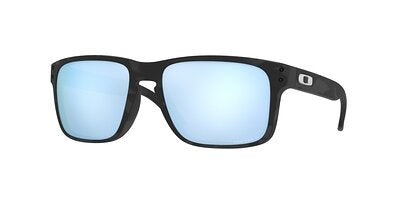 Oakley Holbrook Sunglasses - Matte Black Camo - Prizm Deep Water Polarized  Lens - Men's | Altitude Sports