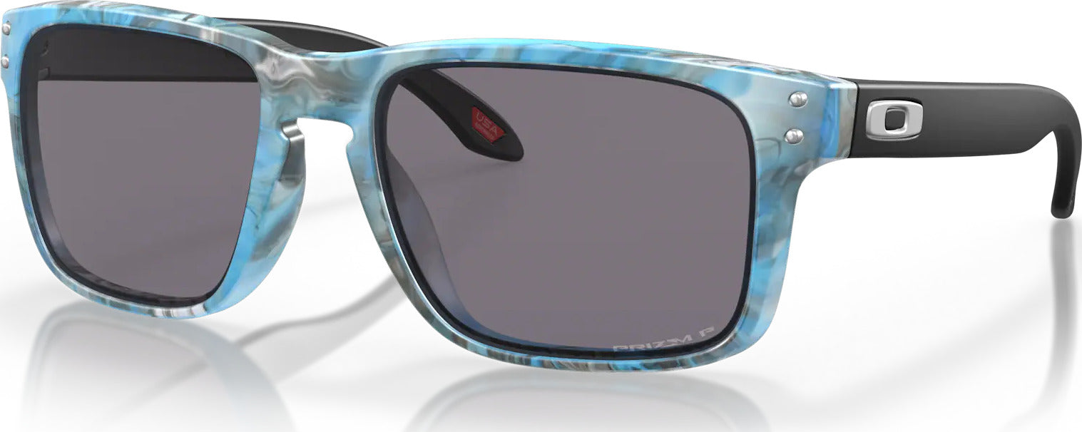 Oakley Holbrook Sunglasses - Sanctuary Swirl - Prizm Grey Polarized Lens |  Altitude Sports