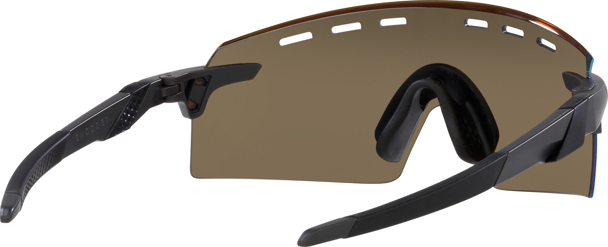 Oakley Encoder Strike Vented Sunglasses - Matte Carbon - Prizm 24k 