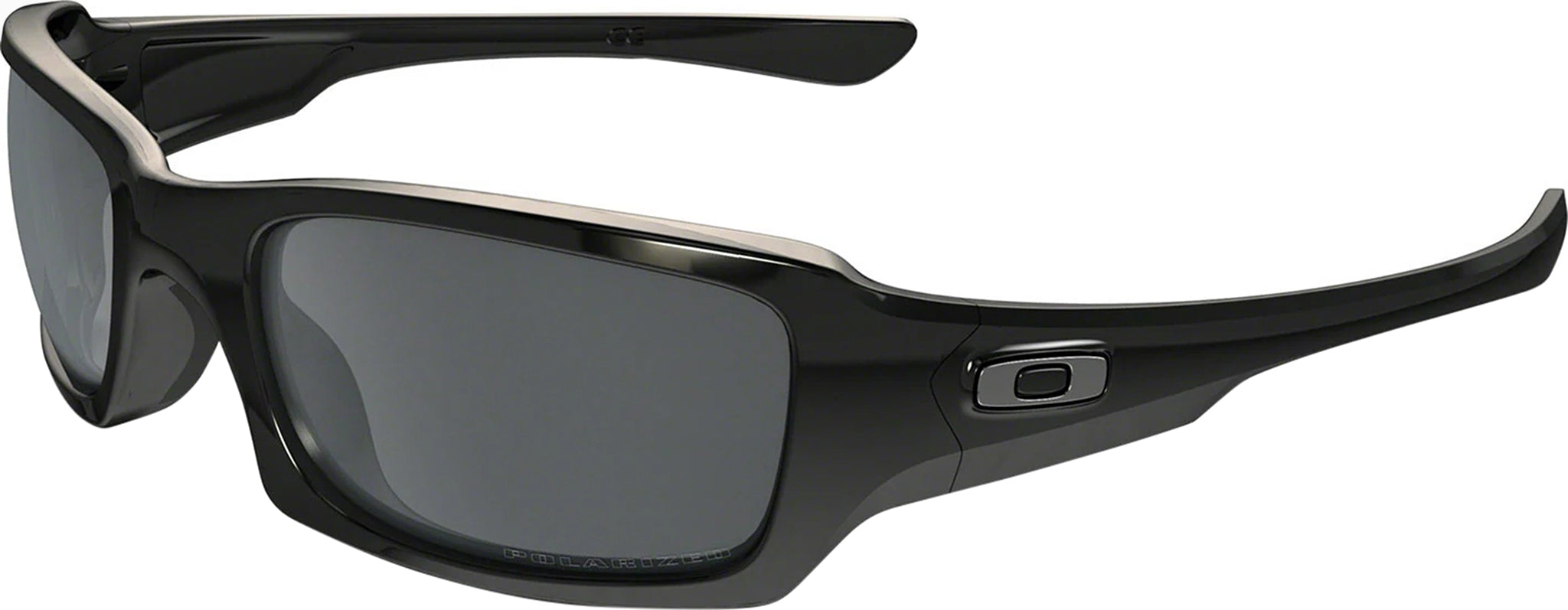 Oakley Fives Squared Sunglasses - Polished Black - Black Iridium Polarized  Lens - Men's | Altitude Sports