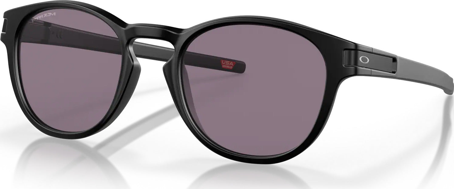 Oakley Latch Sunglasses - Matte Clear - Torch Iridium Lens