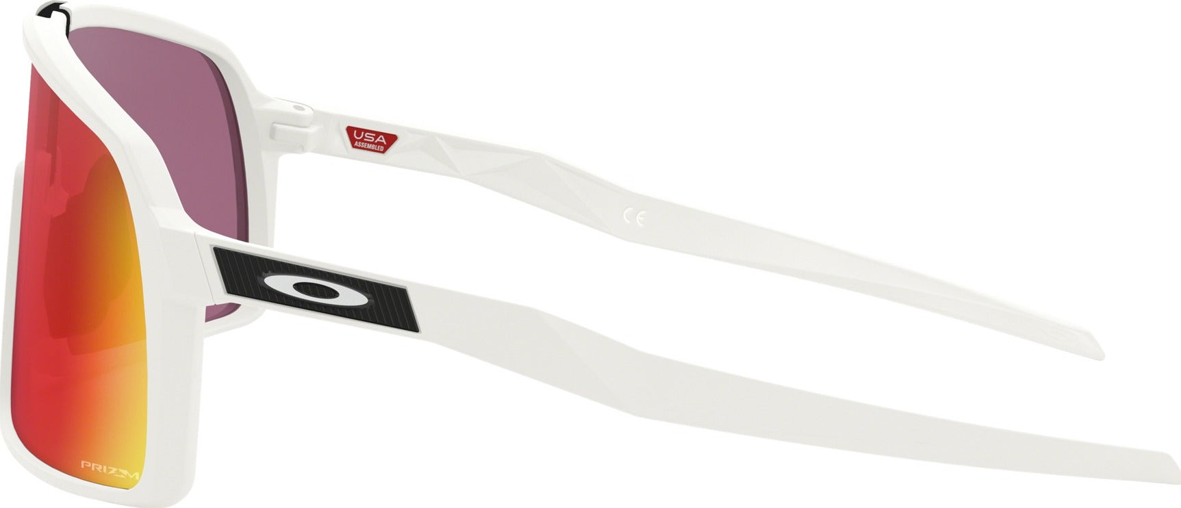 Oakley Sutro Sunglasses - Matte White - Prizm Road Lens